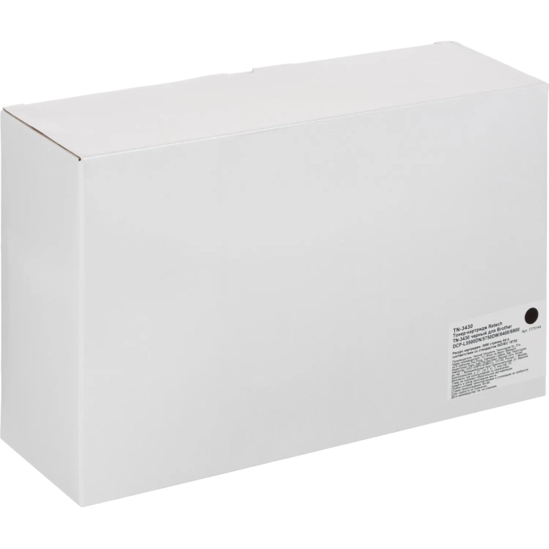 Тонер-картридж Retech TN-3430 чер. для Brother DCP-L5500DN/5750DW/6400/6900