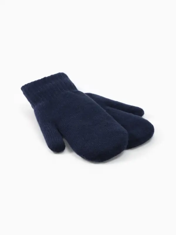 Варежки мужские MINAKU, 25 см, цв.темно-синий