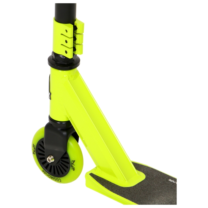 Самокат трюковой COSMORIDE BLOT, колёса PU 100 мм, ABEC 7, цвет салатовый Самокат трюковой COSMORIDE BLOT, колёса PU 100 мм, ABEC 7, цвет салатовый