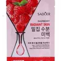 Успокаивающая маска для лица Sadoer "Малина", 25 мл