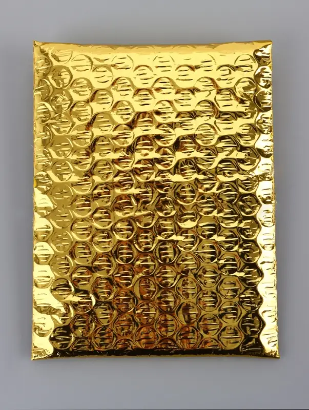 Пакет из ВПП c клапаном и клеевым слоем, золотой 11×16 + 5 см Пакет из ВПП c клапаном и клеевым слоем, золотой 11×16 + 5 см