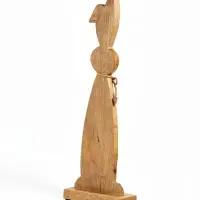 Сувенир интерьерный &laquo;Пасхальный кролик&raquo;, 17&times;5&times;40 см, дерево