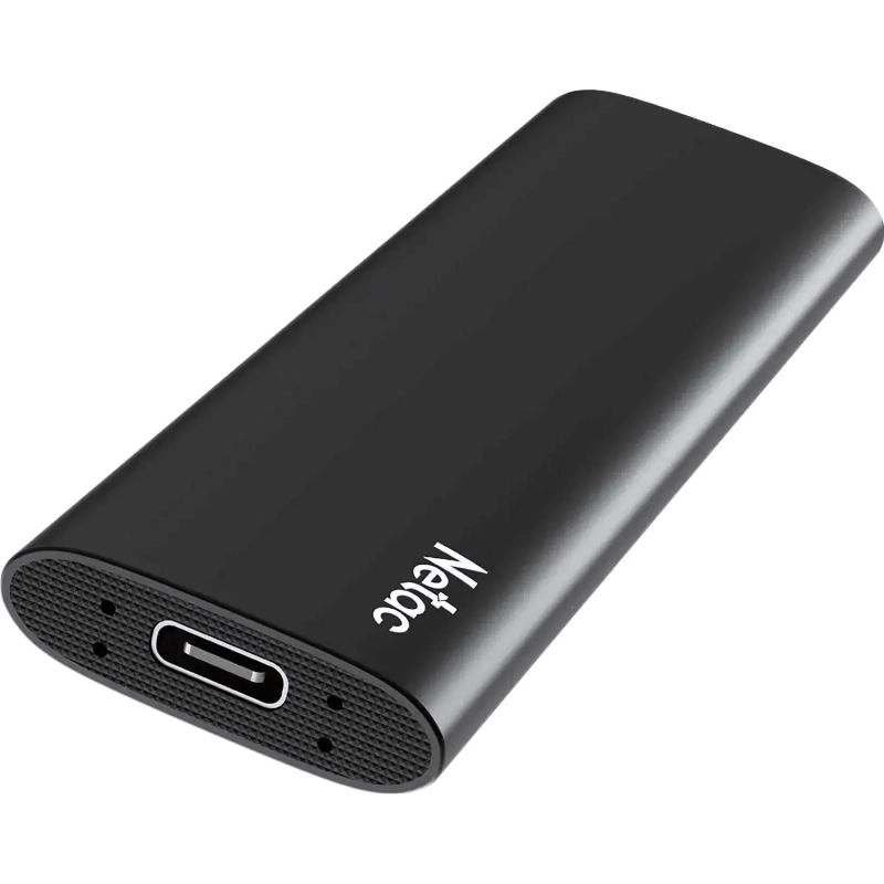 Портативный SSD NeTac External SSD Z Slim USB 3.2 500 Gb Black
