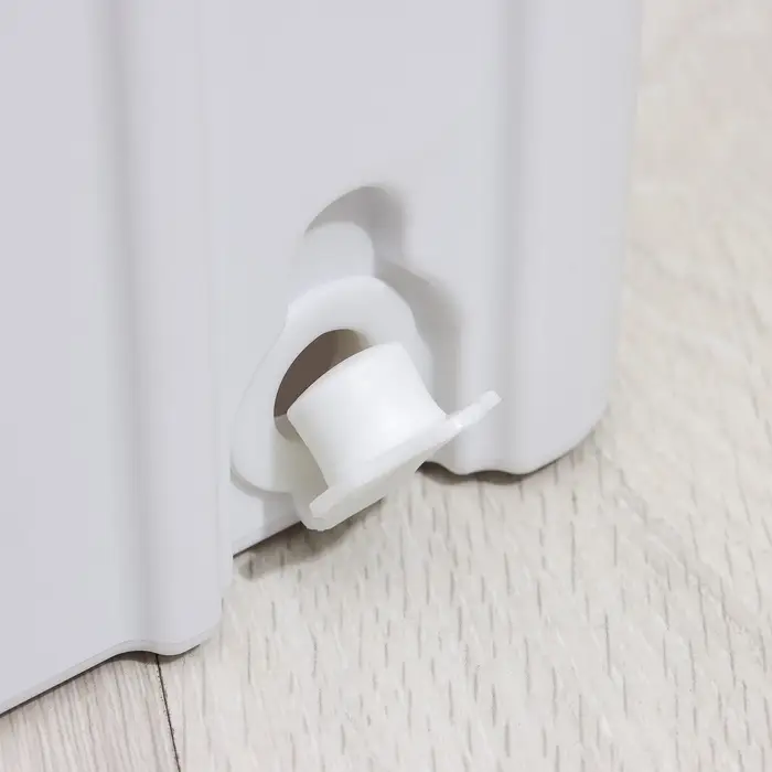 Швабра с отжимом и ведром Raccoon, швабра ПВА, ведро с отсеком для вертикального отжима 4.5 л, отсек для полоскания 2.5 л