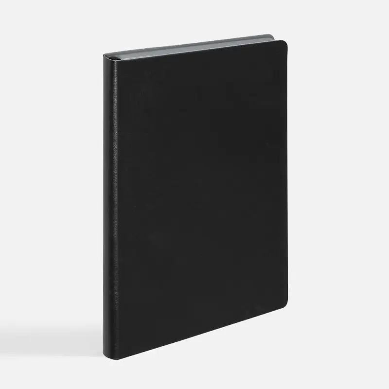 Ежедневник Doppio, недатированный, черный с серым Ежедневник Doppio, недатированный, черный с серым