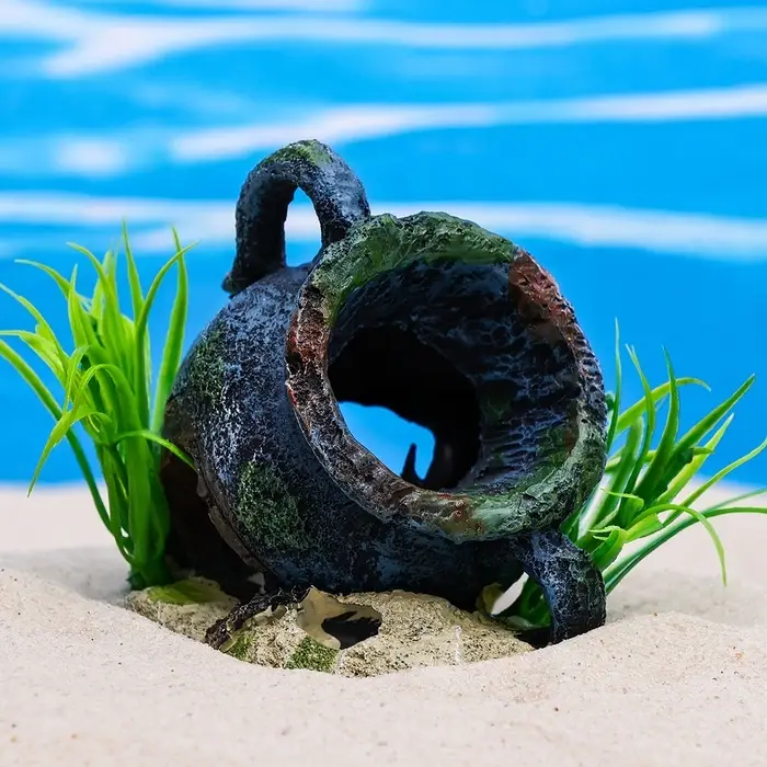 Декор для аквариума  Декор для аквариума "Античная ваза", 10,5 х 7 х 10 см