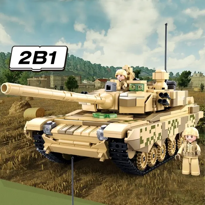 Конструктор Sluban &laquo;Модельки. Танк&raquo;, 893 детали