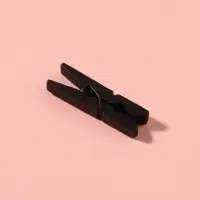 Прищепки для шитья, 3×0.9×0.3 см, 10 шт., чёрные