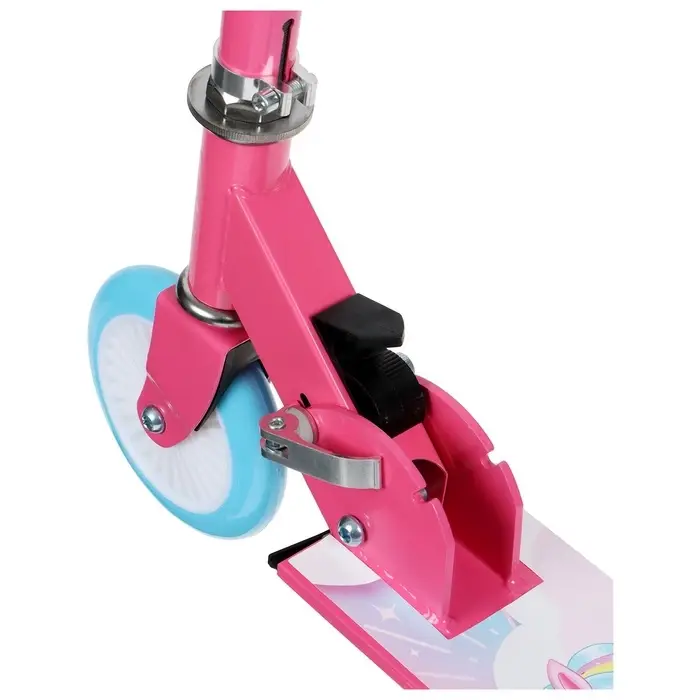 Самокат-снегокат 2 в 1 Snow Cat, колёса 120 мм, голубой, розовый