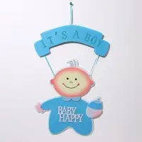 Украшение на гендер пати &laquo;Подвеска Baby Happy Boy&raquo;, 32&times;32&times;52 см