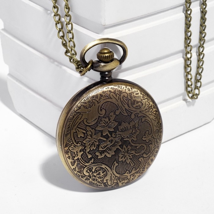 Часы карманные Часы карманные "Классика", кварцевые, цепочка l-40 см, d-4.5 см