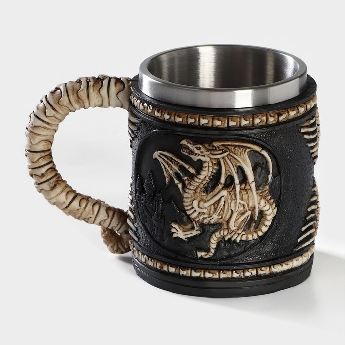 Кружка из нержавеющей стали «Дракон. Хэллоуин», 400 мл Кружка из нержавеющей стали «Дракон. Хэллоуин», 400 мл