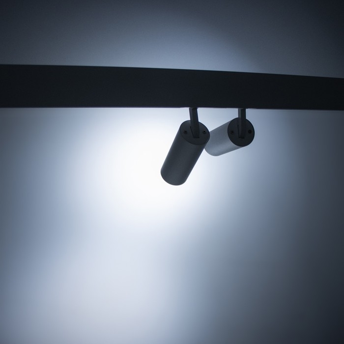 Светильник трековый ULTRA Светильник трековый ULTRA "Акцент дуо" 2хLED 18Вт 3000K-5700К CRI90 белый