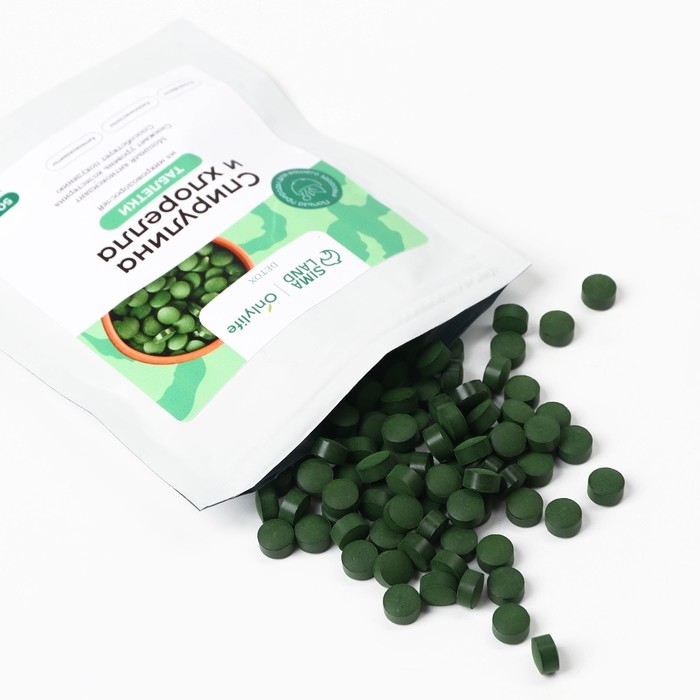 Спирулина и хлорелла, для иммунитета и похудения, в таблетках, 50 г. Спирулина и хлорелла, для иммунитета и похудения, в таблетках, 50 г.