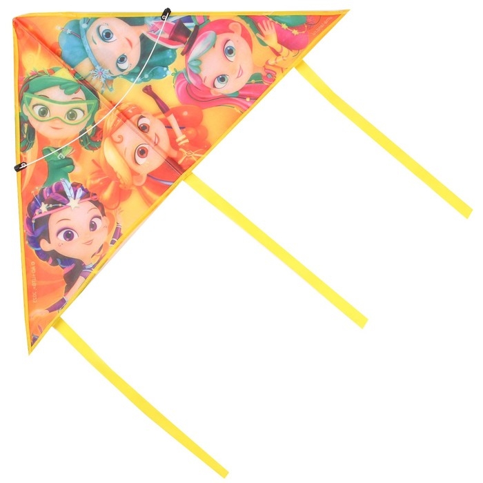 Воздушный змей «Волшебницы», Сказочный патруль, 80 × 50 см, длина лески — 30 м Воздушный змей «Волшебницы», Сказочный патруль, 80 × 50 см, длина лески — 30 м