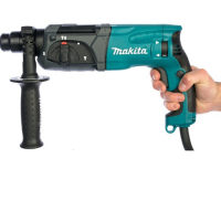 Перфоратор Makita HR2470, 780 Вт, SDS+, 3 режима, 2.7 Дж, 1100 об/мин, 4500 уд/м, кейс