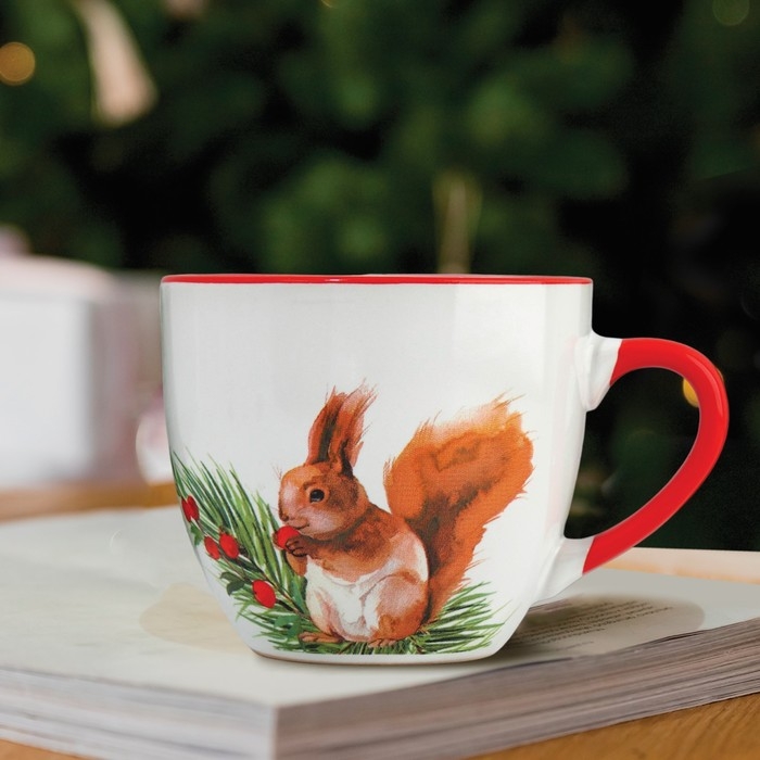 Новый год. Чайная пара «Новогодняя сказка», 250 мл Новый год. Чайная пара «Новогодняя сказка», 250 мл