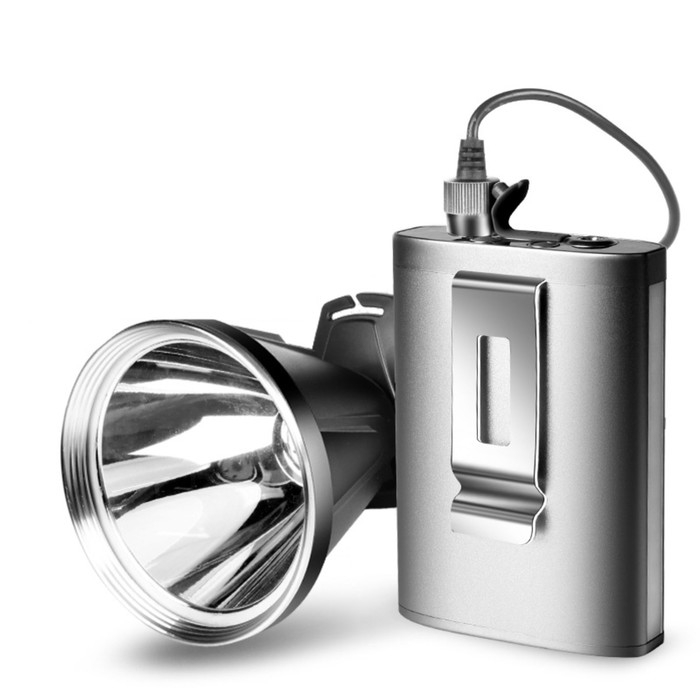 Фонарь налобный аккумуляторный, 10000 мАч, 30 Вт, 1600 лм, P90, USB, 12 часов работы Фонарь налобный аккумуляторный, 10000 мАч, 30 Вт, 1600 лм, P90, USB, 12 часов работы