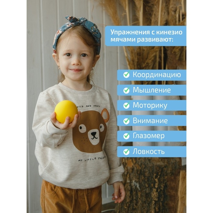 Кинезиологический мяч, набор 4 шт. Кинезиологический мяч, набор 4 шт.