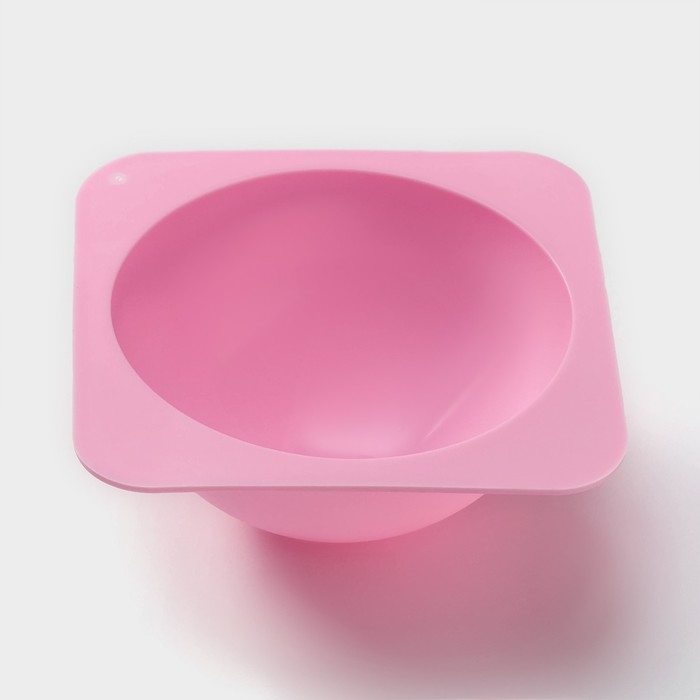 Форма для выпечки Доляна «Полусфера», силикон, 13,5×6 см, внутренний d=11,7 см, цвет розовый Форма для выпечки Доляна «Полусфера», силикон, 13,5×6 см, внутренний d=11,7 см, цвет розовый