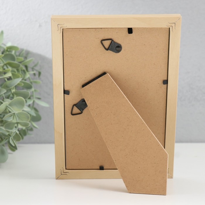 Фоторамка МДФ Фоторамка МДФ "Ellis" 10х15 см, с паспарту, натуральный 76715