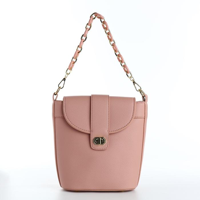 Сумка-мессенджер на застёжке, цвет розовый Сумка-мессенджер на застёжке, цвет розовый