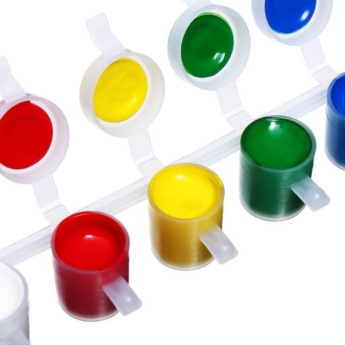 Краска акриловая, набор 6 цветов х 5 мл, Shine, Calligrata Kid Shine ГЛЯНЦЕВЫЕ (повышенное содержание пигмента), морозостойкие, без упаковки Краска акриловая, набор 6 цветов х 5 мл, Shine, Calligrata Kid Shine ГЛЯНЦЕВЫЕ (повышенное содержание пигмента), морозостойкие, без упаковки