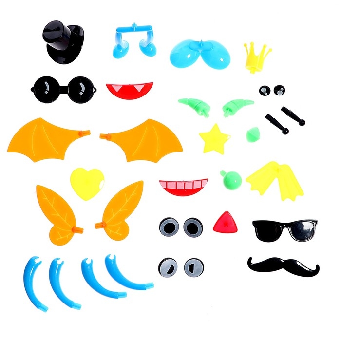 Конструктор «Весёлые пушистики», 400 шариков