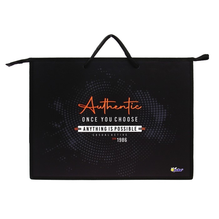 Папка для чертежей и рисунков A3, 470 х 345 х 50 мм, с ручками, пластик/текстиль, молния сверху, ПР 3 -20 Hope 70587 Папка для чертежей и рисунков A3, 470 х 345 х 50 мм, с ручками, пластик/текстиль, молния сверху, ПР 3 -20 Hope 70587