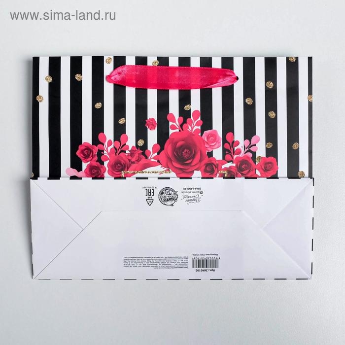 Пакет подарочный ламинированный, упаковка, «Gifts», 22 х 17,5 х 8 см Пакет подарочный ламинированный, упаковка, «Gifts», 22 х 17,5 х 8 см