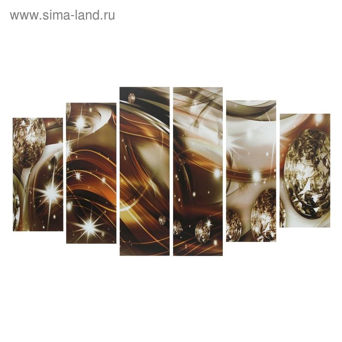 Картина модульная на подрамнике  Картина модульная на подрамнике "Волшебный мир" 2-25*57,5;2-25*74,5;2-25*84,5, 150*84,5см