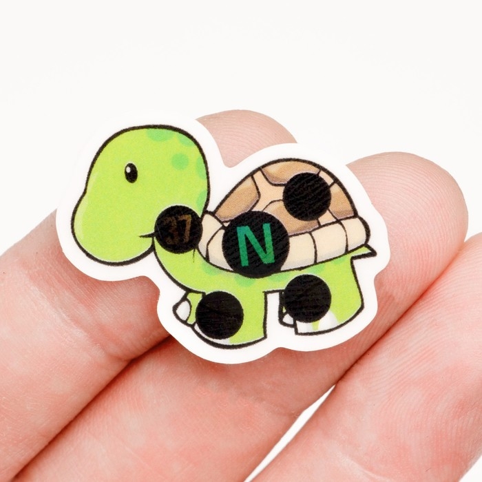 Термометр налобный  Термометр налобный "Черепашка", до 40°, l-3.4 см