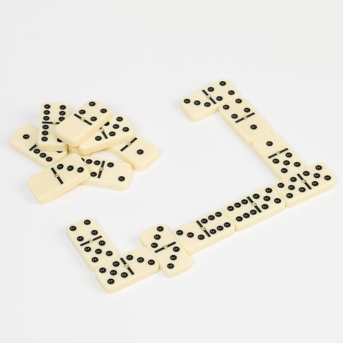 Домино  Домино "Подарочное", настольная игра, 20 х 12.5 х 4 см, костяшка 4.5 х 2.5 см, 28 штук