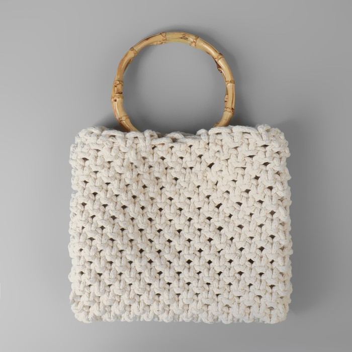 Ручки для сумки, 2 шт, бамбук, d = 11,5/13 см, толщина 0,8 см Ручки для сумки, 2 шт, бамбук, d = 11,5/13 см, толщина 0,8 см