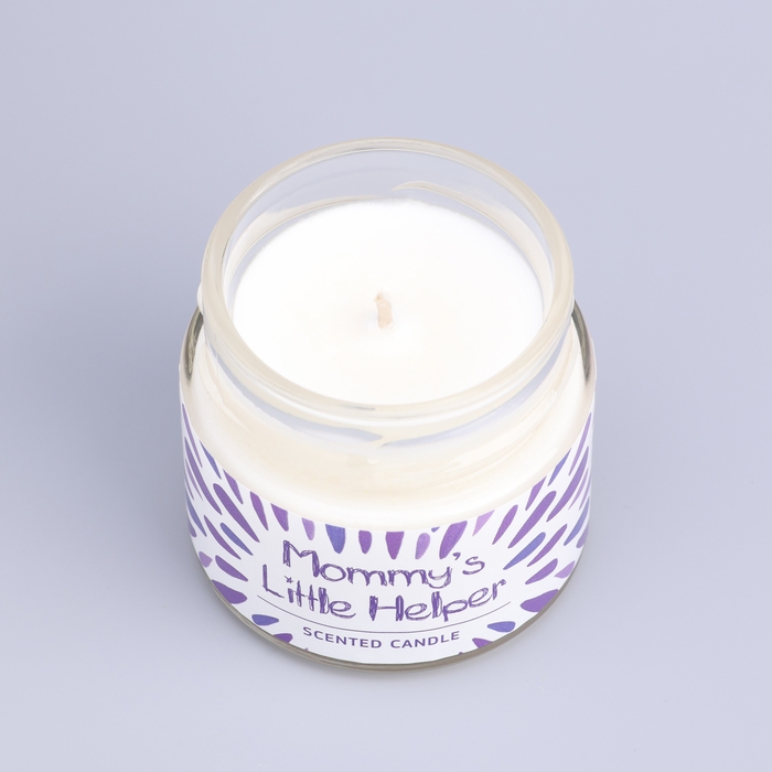 Свеча ароматическая в банке  Свеча ароматическая в банке "Цветочная пудра", совый воск, 80 г