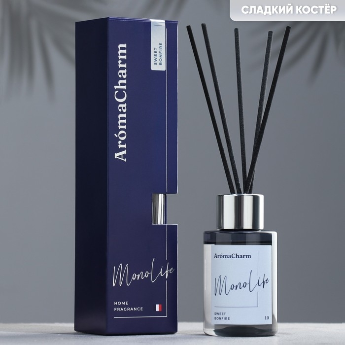 Диффузор ароматический Диффузор ароматический"MonoLife",100мл,SWEETBONFIRE