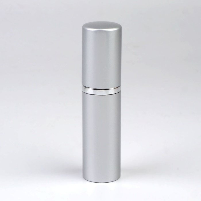 Флакон для парфюма, с распылителем, 10 мл, цвет серебристый Флакон для парфюма, с распылителем, 10 мл, цвет серебристый