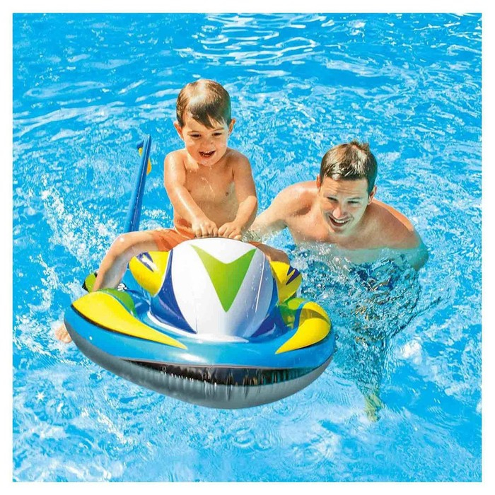 Игрушка надувная для плавания «Скутер» с ручками, 117 х 77 см, от 3 лет, 57520NP INTEX, цвет МИКС Игрушка надувная для плавания «Скутер» с ручками, 117 х 77 см, от 3 лет, 57520NP INTEX, цвет МИКС