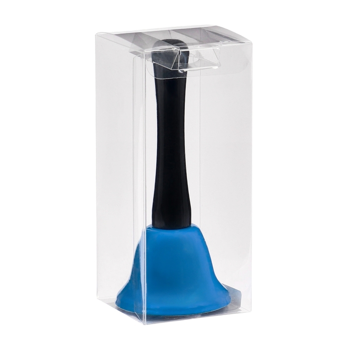 Колокольчик металлический, звонок настольный  Колокольчик металлический, звонок настольный "Funk", 12.5 х 5 см, синий