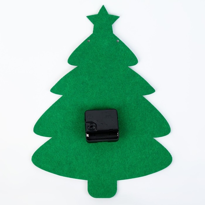 Детские настенные часы DIY Детские настенные часы DIY "Елочка" сделай сам, плавный ход, 22 х 29 см