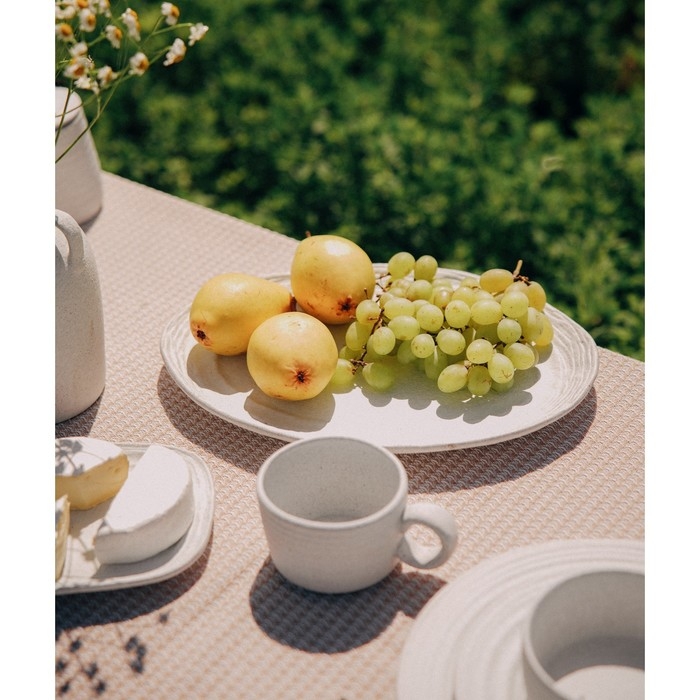 Блюдо для подачи SL Home «Арена Бланка», 34×24 см, цвет белый Блюдо для подачи SL Home «Арена Бланка», 34×24 см, цвет белый