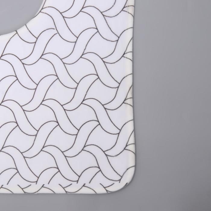 Набор ковриков для ванной и туалета Доляна «Винель», 2 шт: 40×50, 50×80 см, цвет МИКС Набор ковриков для ванной и туалета Доляна «Винель», 2 шт: 40×50, 50×80 см, цвет МИКС