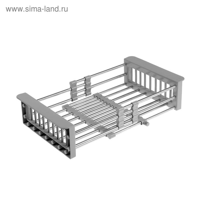 Мойка FABIA PROFI, 50х45 см, врезная, S = 3,0 и 0,8 мм, сифон с переливом + корзина Мойка FABIA PROFI, 50х45 см, врезная, S = 3,0 и 0,8 мм, сифон с переливом + корзина