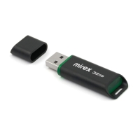 Флешка Mirex SPACER, 32 Гб ,USB3.0, чт до 100 Мб/с, зап до 40 Мб/с, чёрная