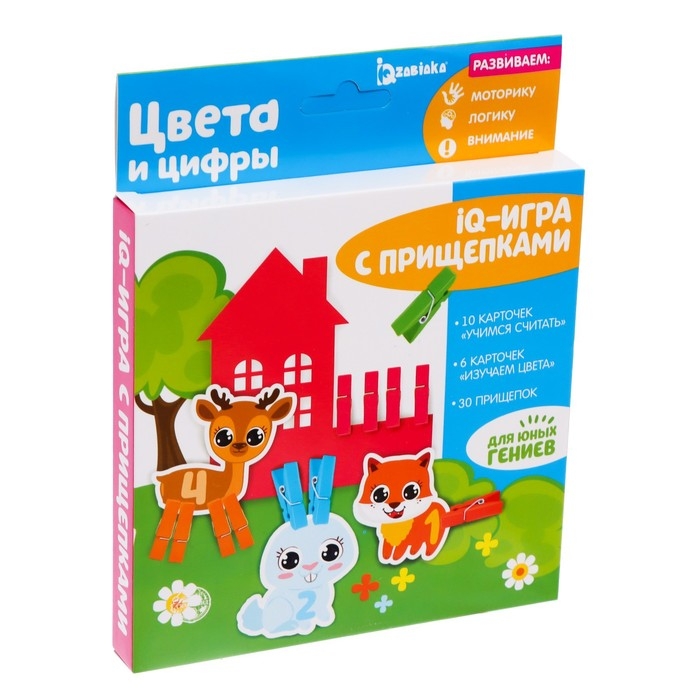 Развивающая игра с прищепками «Цвета и цифры», по методике Монтессори Развивающая игра с прищепками «Цвета и цифры», по методике Монтессори