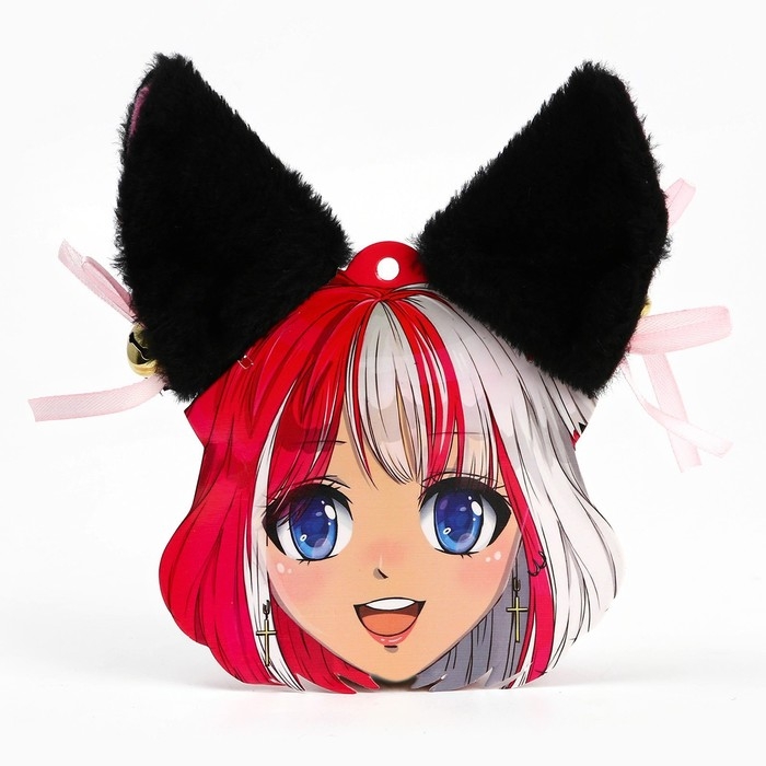 Заколки для волос ушки «Милашка», 2 шт, 6 х 7 х 3 см Заколки для волос ушки «Милашка», 2 шт, 6 х 7 х 3 см