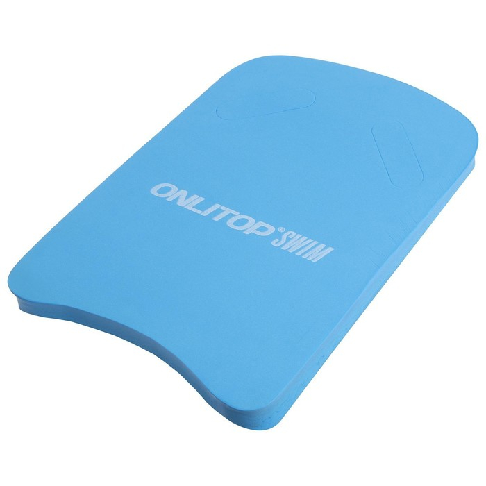 Доска для плавания ONLYTOP, 40х27х4 см, цвета МИКС Доска для плавания ONLYTOP, 40х27х4 см, цвета МИКС