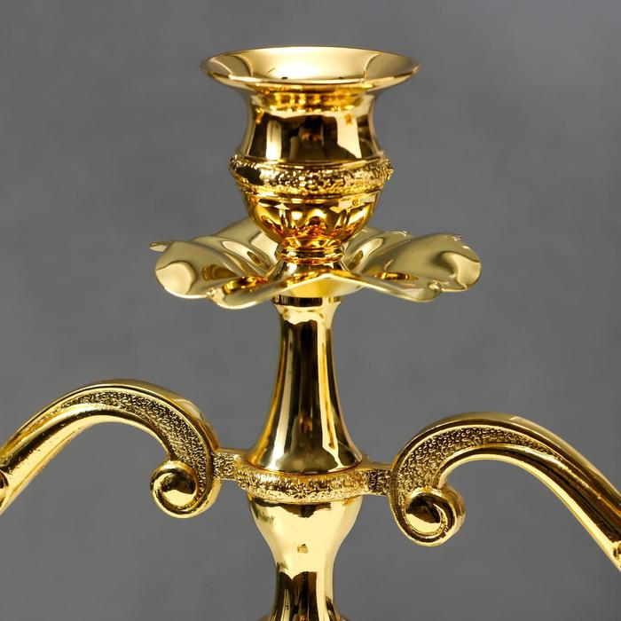 Подсвечник  Подсвечник "Богемия"  на 3 свечи 32х32х11 см