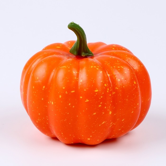 Фигурка для поделок и декора «Тыква», набор 2 шт., размер 1 шт. — 7 × 7 × 7,5 см, цвет оранжевый Фигурка для поделок и декора «Тыква», набор 2 шт., размер 1 шт. — 7 × 7 × 7,5 см, цвет оранжевый