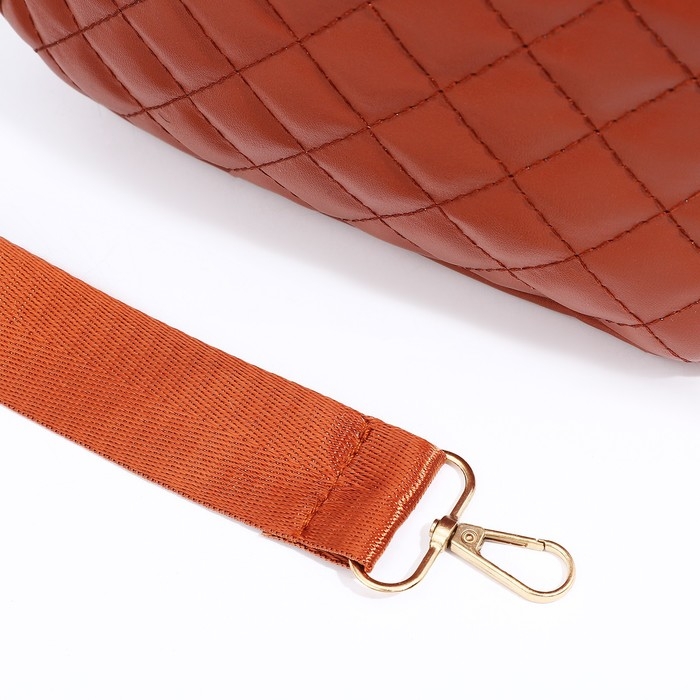 Сумка кросс-боди на молнии, цвет рыжий Сумка кросс-боди на молнии, цвет рыжий